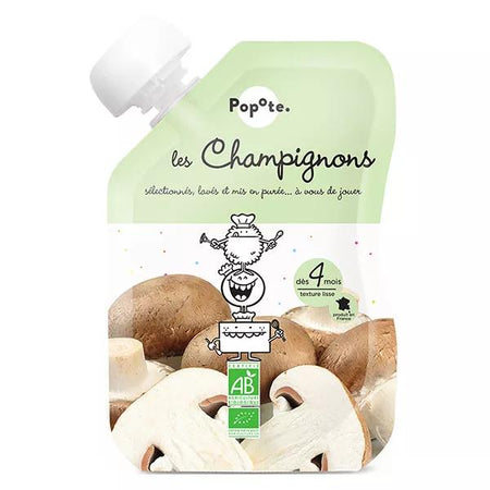 Popote Les Légumes Gourde Champignons +4mois Bio 120g