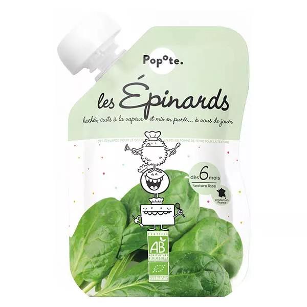 Popote Les Légumes Gourde Epinards +6mois Bio 120g