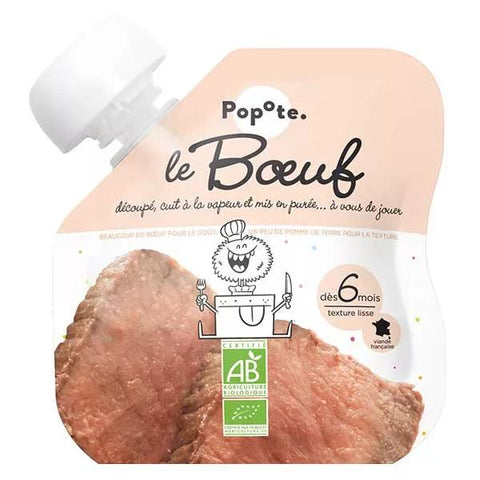 Baby food Meats Gourd Beef +6 months Organic 60g