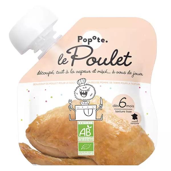 Popote Les Viandes Gourde Poulet +6mois Bio 60g