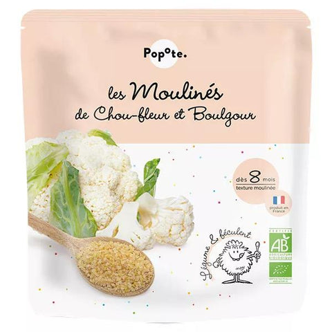 Popote Cauliflower Bulgur Purée +8 months Organic 180g