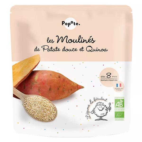 Popote les Moulinés Patate Douce Quinoa +8 mois Bio (180 g)