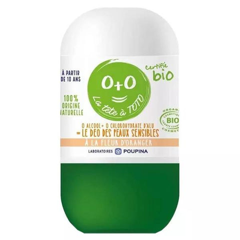 Poupina Soins Enfant Déodorant Fleur d'Oranger Bio 50 ml
