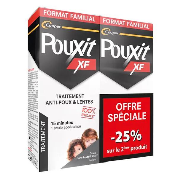 Pouxit XF Lotion Anti-poux et Lentes 100% efficace Lot de 2x 200ml