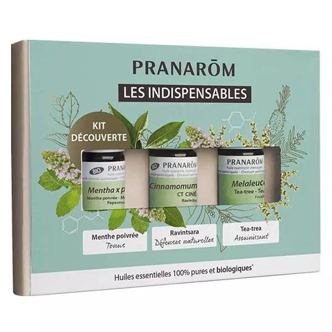 Pranarom Organic Essential Oil The Essentials Set
