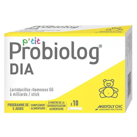 Mayoly CHC Probiolog DIA Enfant Nourrisson 10 sticks