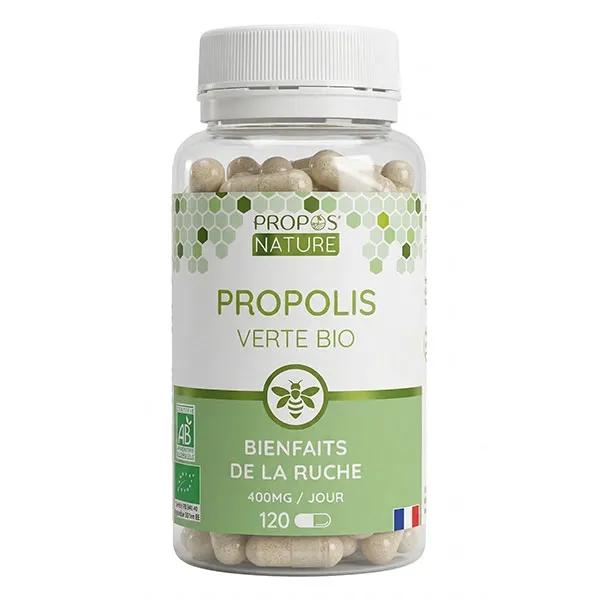 Propos' Nature Apithérapie Propolis Verte Bio (120 gélules)
