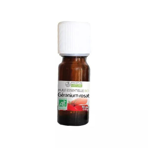 Propos' Nature Aroma-Phytotherapy Organic Rose Geranium Essential Oil 10ml