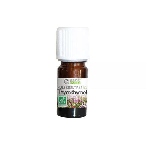 Propos' Nature Aroma-Phytotherapy Organic Thyme Thymol Essential Oil 5ml