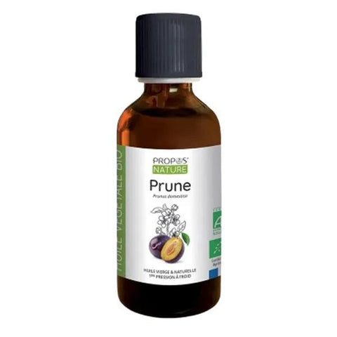 Propos' Nature Aroma-Phytotherapy Organic Sweet Almond and Plum Vegetable Oil 50ml