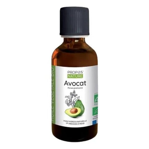 Propos' Nature Aroma-Phytotherapy organic avocado vegetable oil (50 ml)