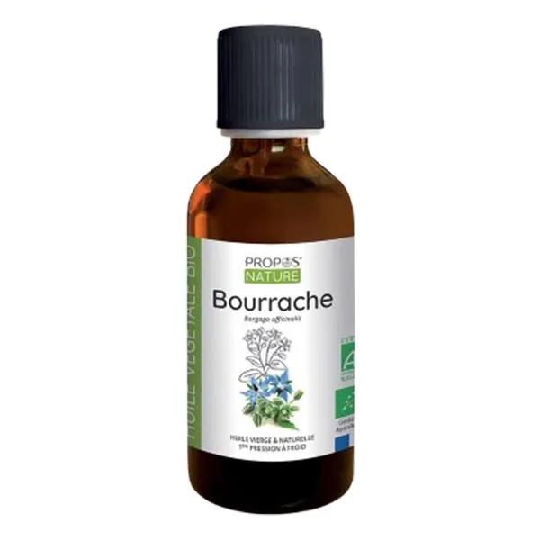 Propos' Nature Aroma-Phytothérapie Huile Végétale Bourrache Bio (50 ml)