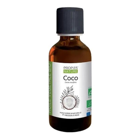 Propos'Nature Aroma-Phytothérapie Huile Végétale Coco Vierge Bio (50 ml)
