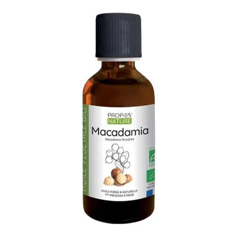 Propos' Nature Aroma-Phytotherapy Organic Macadamia Vegetable Oil 50ml