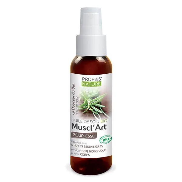 Propos' Nature Cosmétique Huile de Soin Muscl'Art Souplesse Bio 100ml
