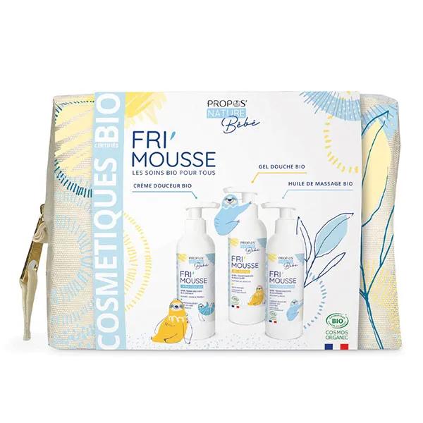 Propos'Nature Trousse Fri'Mousse 3 soins Bio pour bébé