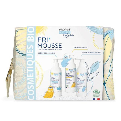 Propos'Nature Trousse Fri'Mousse 3 soins Bio pour bébé