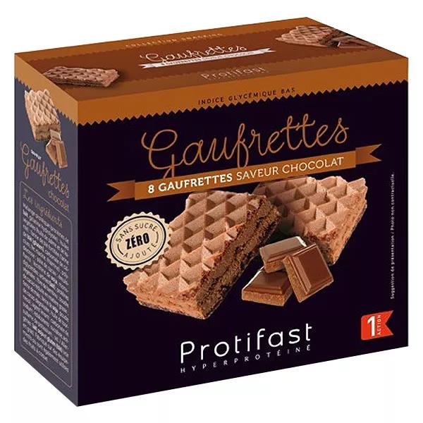 Protifast En-Cas Hyperprotéiné Gaufrettes Chocolat (8 unités)