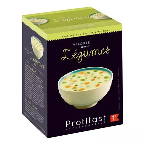 Protifast Soupe Hyperprotéinée Velouté de Légumes 7 sachets
