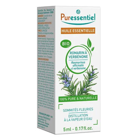 Puressentiel Huile Essentielle Romarin à Verbénone Bio (5 ml)