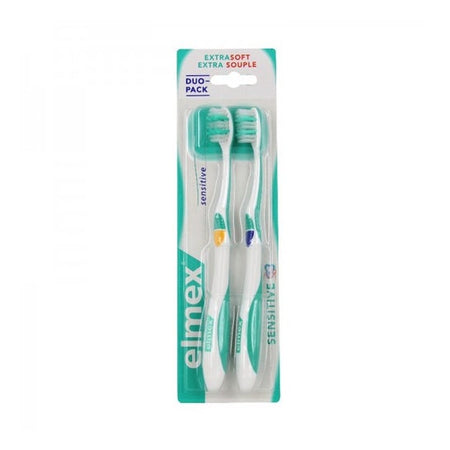 Elmex Sensitive Brosse À Dents Extra Souple Lot De 2