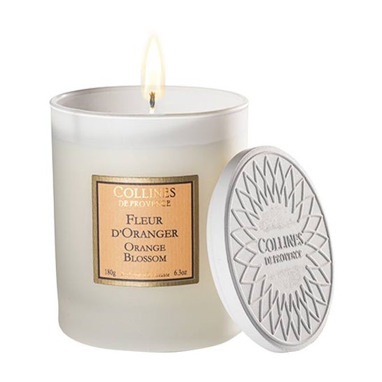 Collines de Provence Bougie parfumée Fleur d'oranger (180 g)