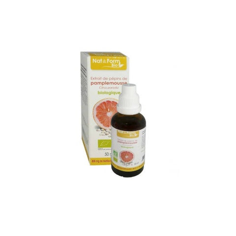 Nat&Form Bio extrait de pépins de pamplemousse 800 mg bio (50 ml)