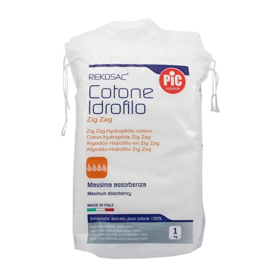 Pic Solution Rekosac Coton Hydrophile Zig Zag 1kg