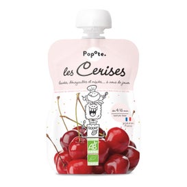 Popote Fruit Pouch Cherry +6 months Organic 120g