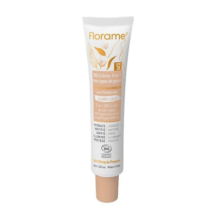 Florame BB Cream 5 en 1 Teinté Clair SPF20 (40 ml)