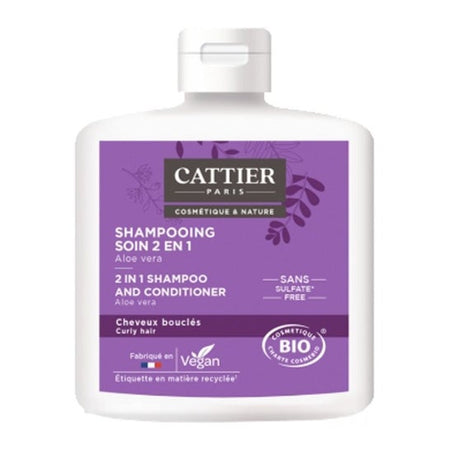 Cattier Shampooing Soin Boucles 2 en 1 250 ml