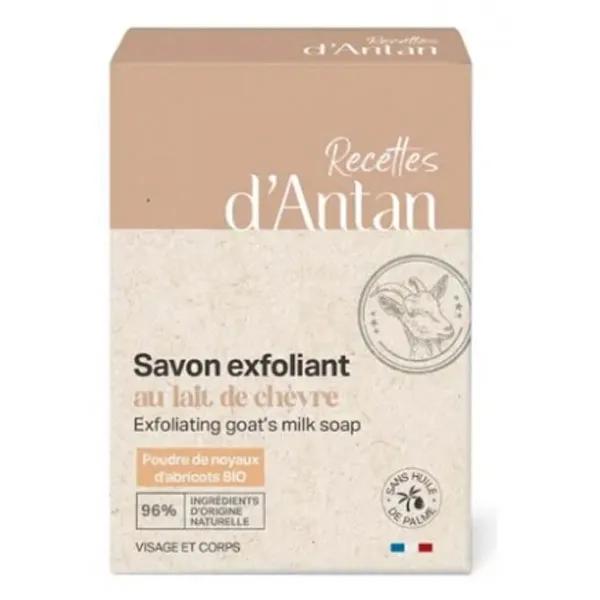Recettes d'Antan savon exfoliant lait de chèvre noyaux d'abricots (100 g)