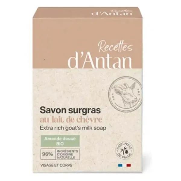 Recettes d'Antan savon Surgras Lait de chèvre Amande douce - pain 100g