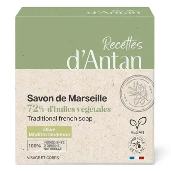 Recettes d'Antan savon de Marseille Olive méditerranéenne - pain 200g