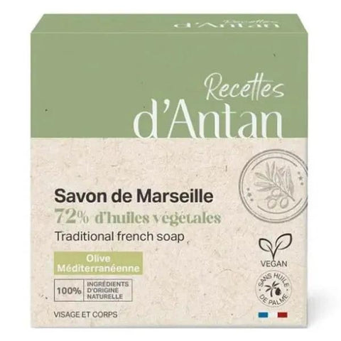 Traditional Recipes Mediterranean Olive Marseille Soap - 200g bar
