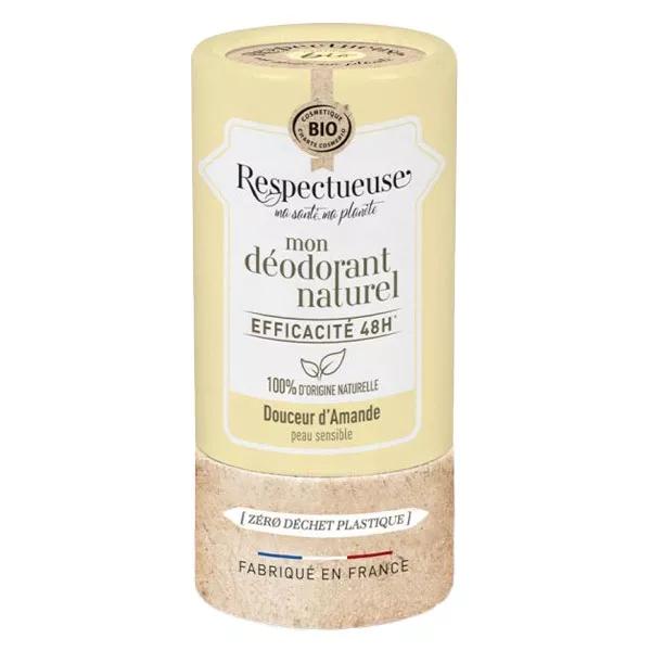 Respectueuse Mon Déodorant Naturel Douceur d'Amande Bio (50 g)