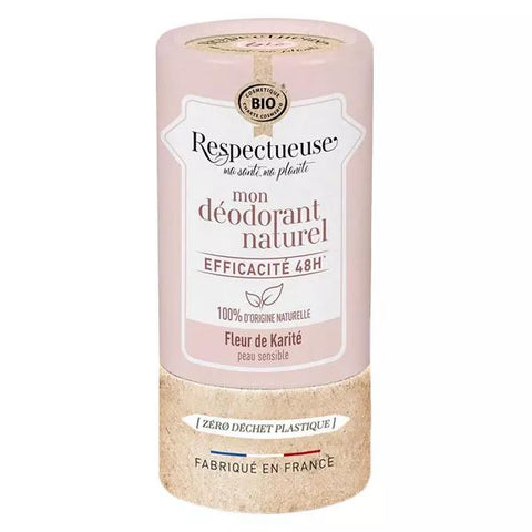 Respectueuse Mon Déodorant Naturel Fleur de Karité Bio (50 g)