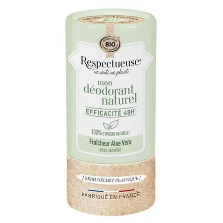Respectueuse Mon Déodorant Naturel Fraîcheur Aloé Véra Bio (50 g)