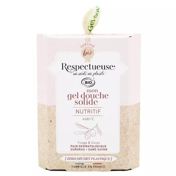 Respectueuse Mon Gel Douche Solide Nutritif Karité Bio 75g