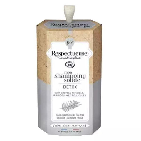 Respectueuse Mon Shampoing Solide Detox Bio 75g