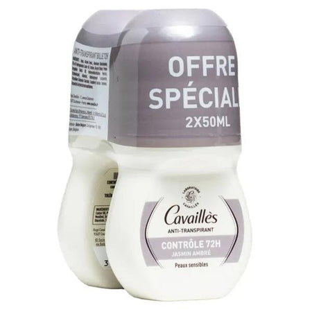 Rogé Cavaillès Déodorant Contrôle 72h Roll-On 2x50ml