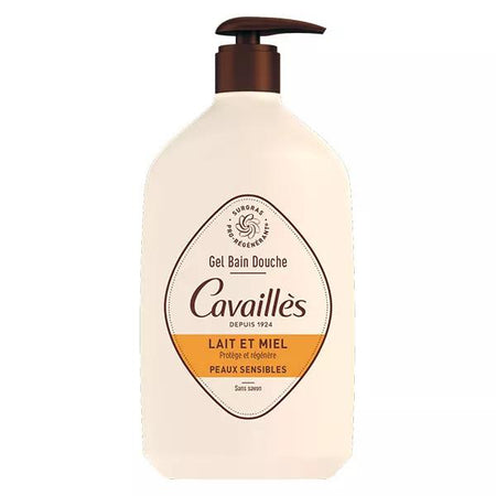 Rogé Cavaillès Gel Bain Douche Surgras Lait et Miel (1L)