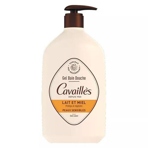 Rogé Cavaillès Gel Bain Douche Surgras Lait et Miel (1L)