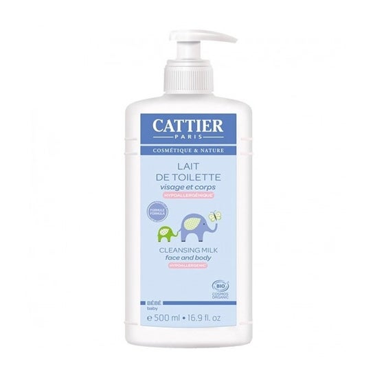 Cattier Bébé Lait de Toilette 500 ml