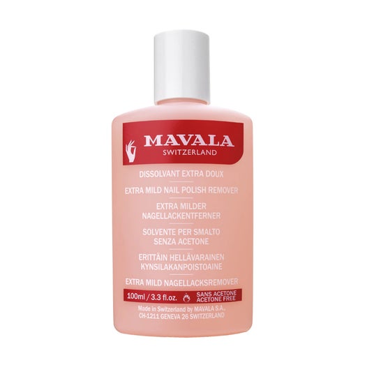 Mavala Dissolvant Extradoux Rose en Plastique (100 ml)