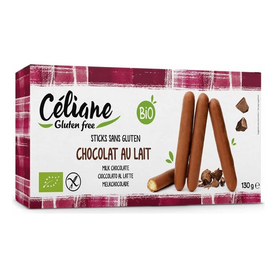 Celiane Bâtonnets de Chocolat au Lait Bio 130g