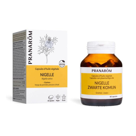 Pranarôm Capsules d'Huile Végétale de Nigelle (60 capsules)
