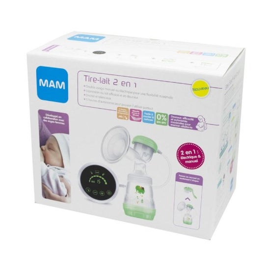 Mam Tire-Lait 2 En 1 Électrique Et Manuel