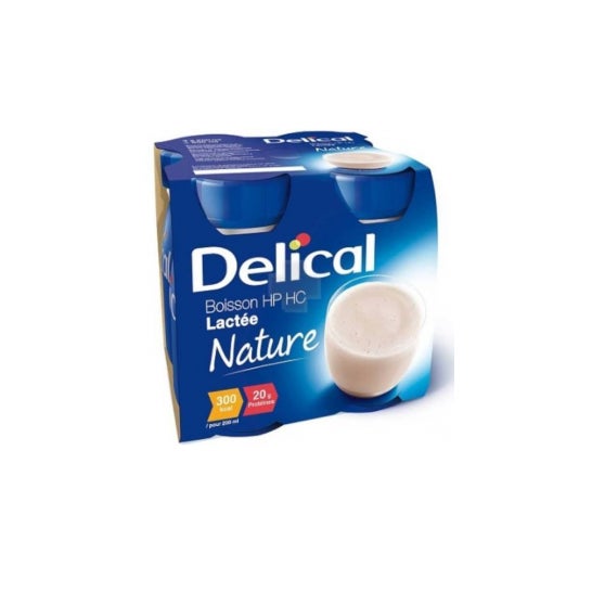 Delical Bois Hphc Lact Nat (4 x 200 ml)