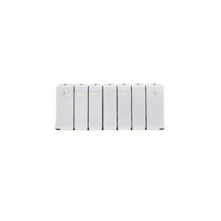 Pilbox Pilulier Hebdomadaire Gris